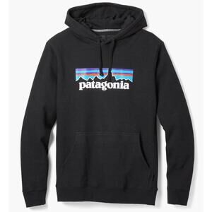 Patagonia Black Unisex Hoodie Sweatshirt Size S/XS